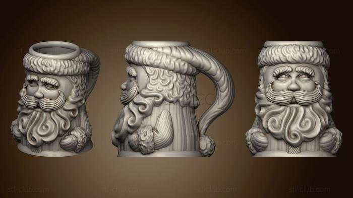 3D model Santa mug (STL)